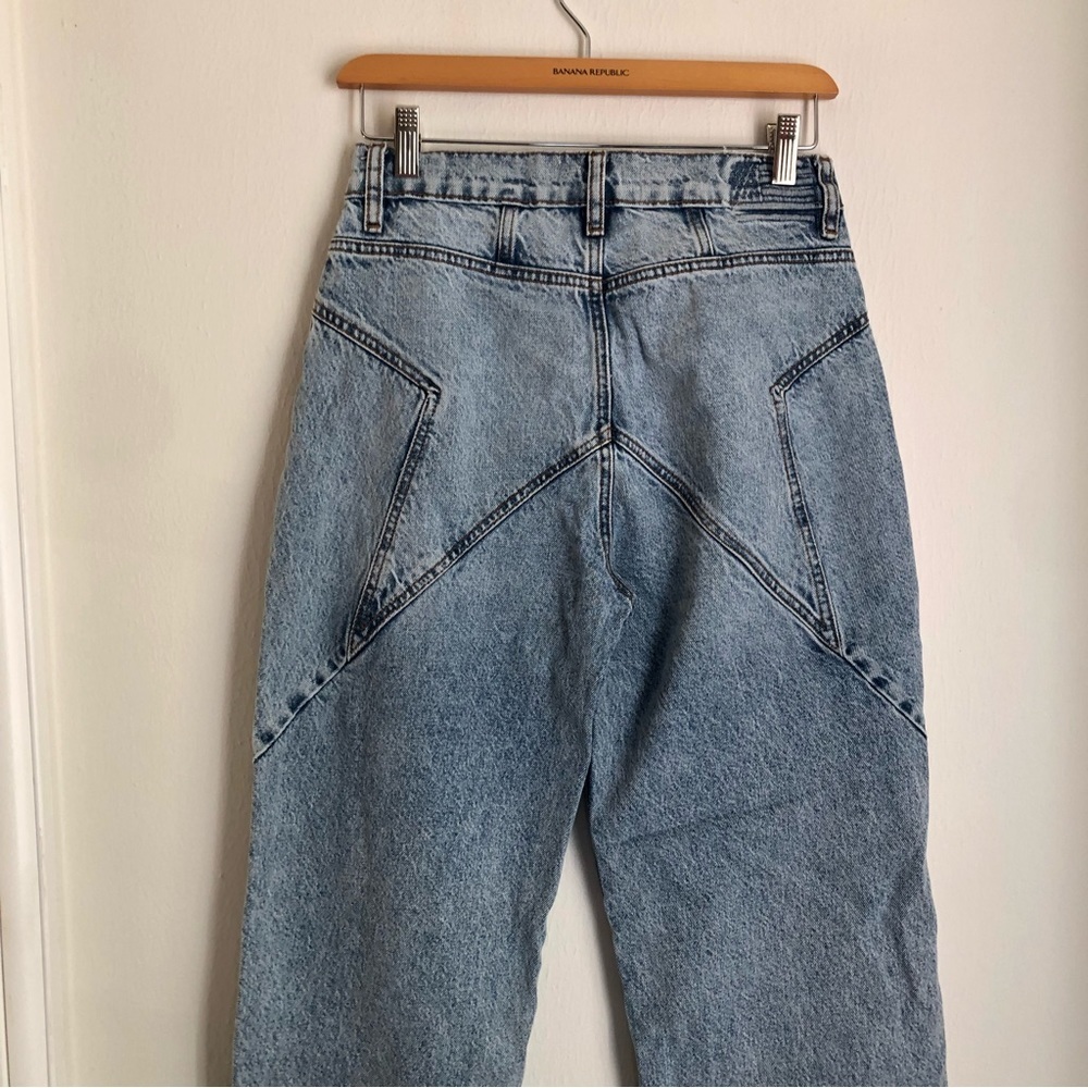 Revice size 26 Venus Crop Straight Leg Star Jeans - Picture 3 of 8